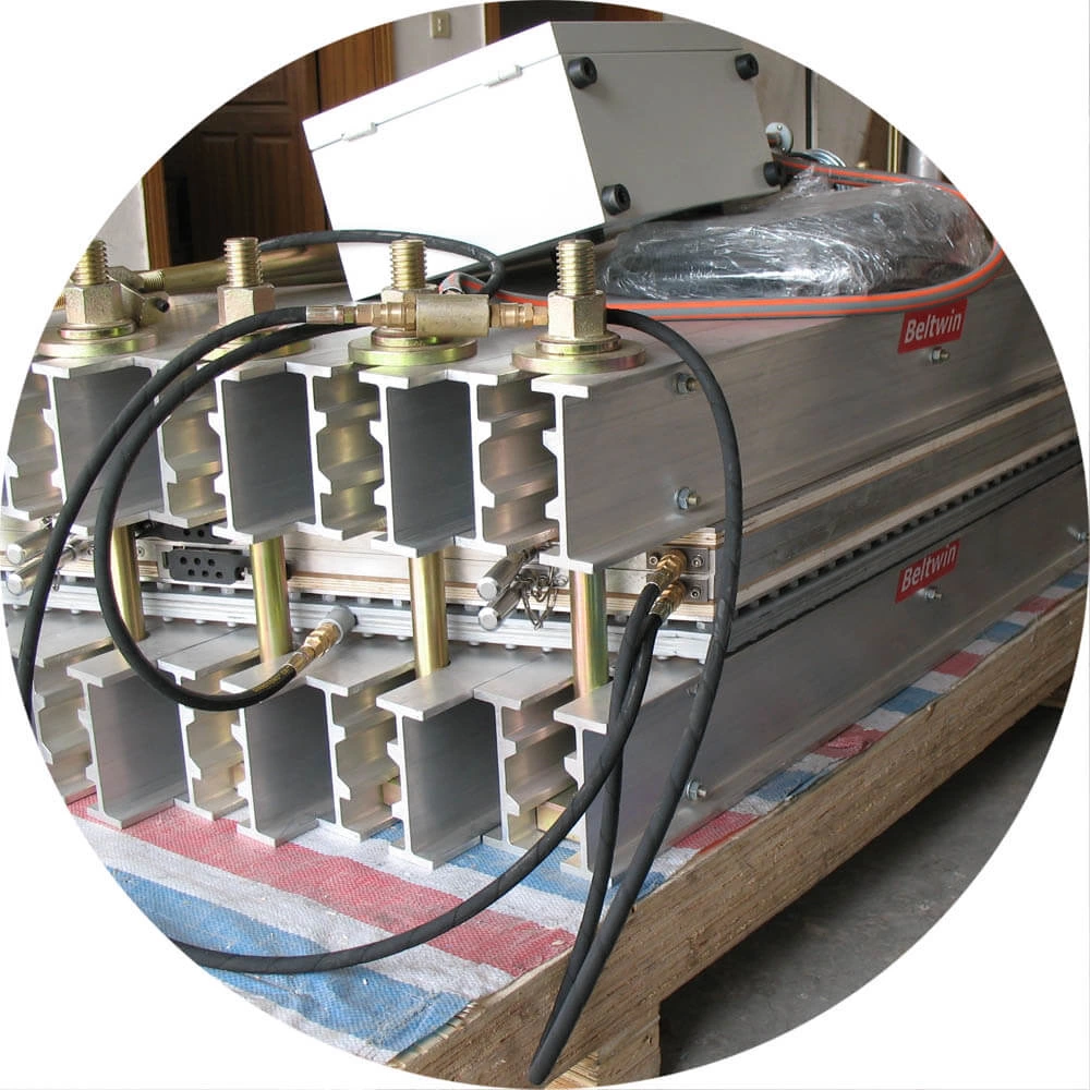 Пресс для горячей вулканизации с водяным мешком для резиновых конвейерных лент DSLQ-II