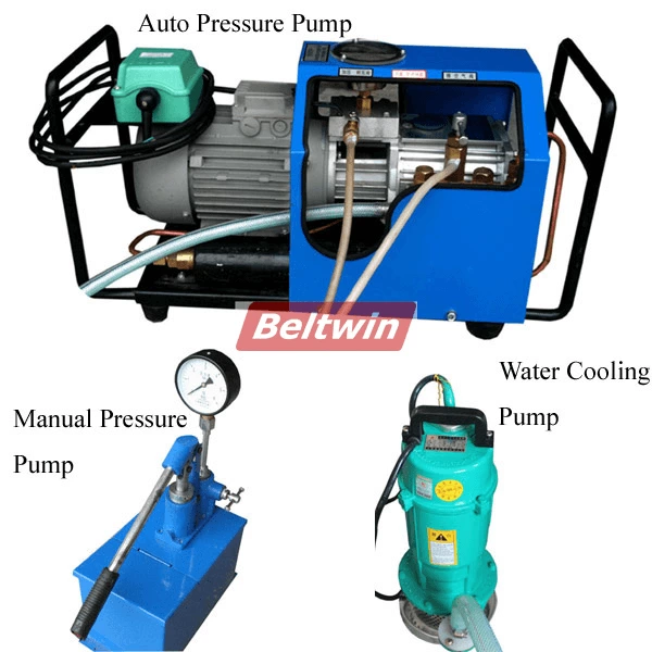 Пресс для горячей вулканизации с водяным мешком для резиновых конвейерных лент DSLQ-II