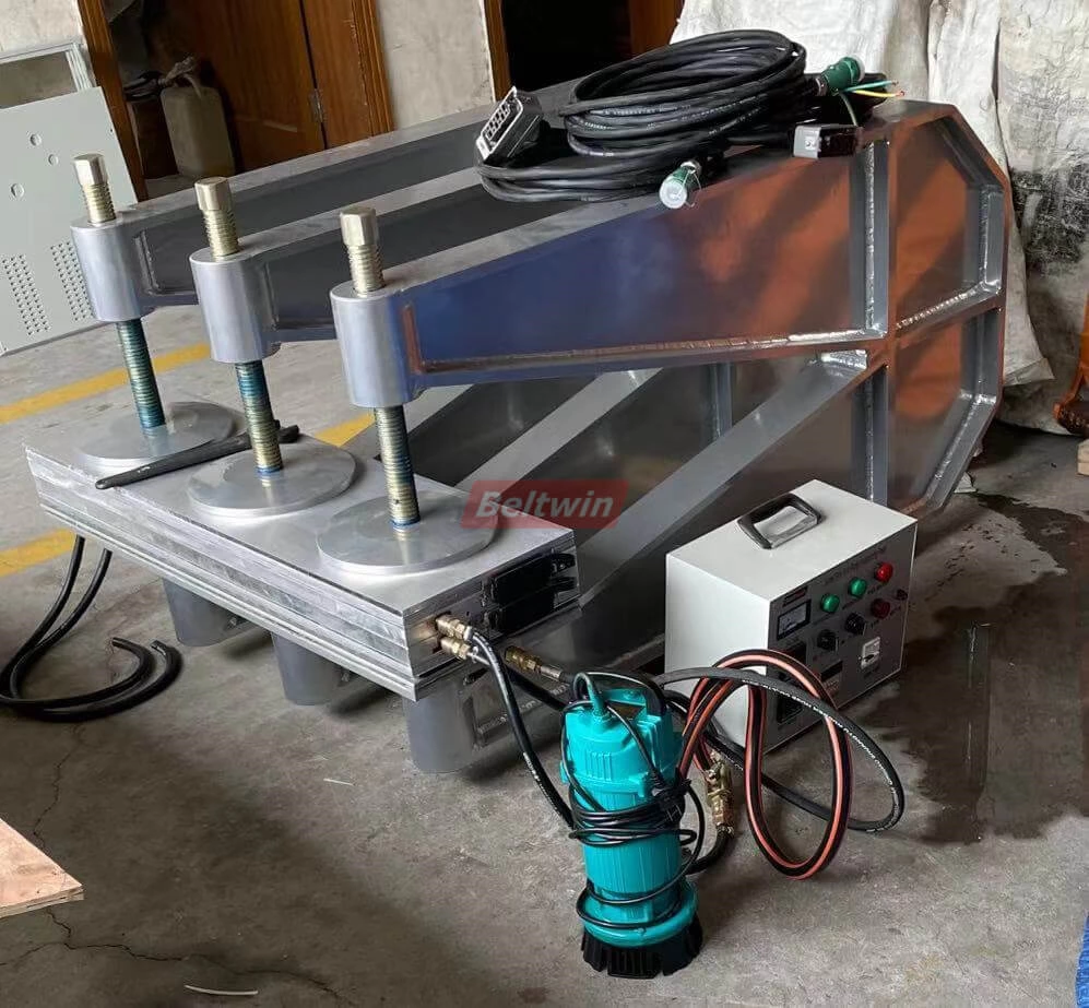 Вулканизаторы для ремонта C-образных зажимов DSLQ-RS | Вулканизационный ремонтный пресс для резиновой конвейерной ленты