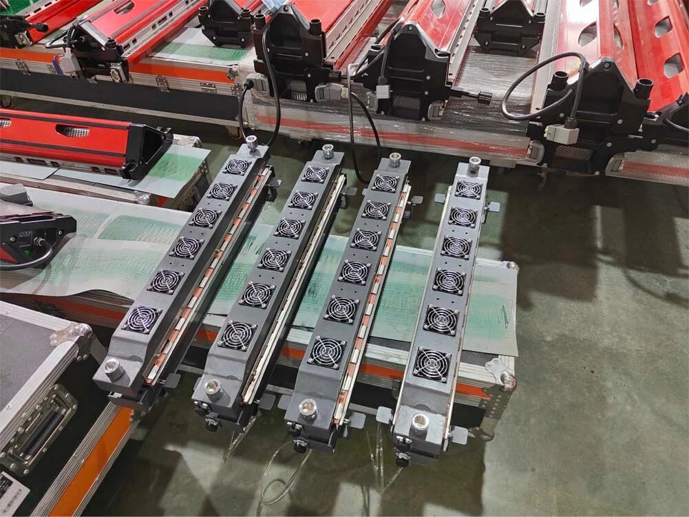 Компактный пресс для сращивания pемень с воздушным охлаждением 600х50мм