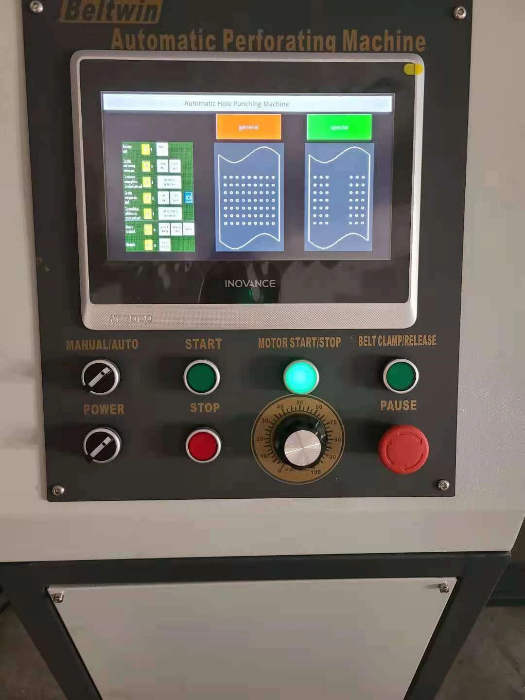 Машина для перфорации конвейерной ленты шириной 2000 мм для резиновой ленты из ПВХ и полиуретана