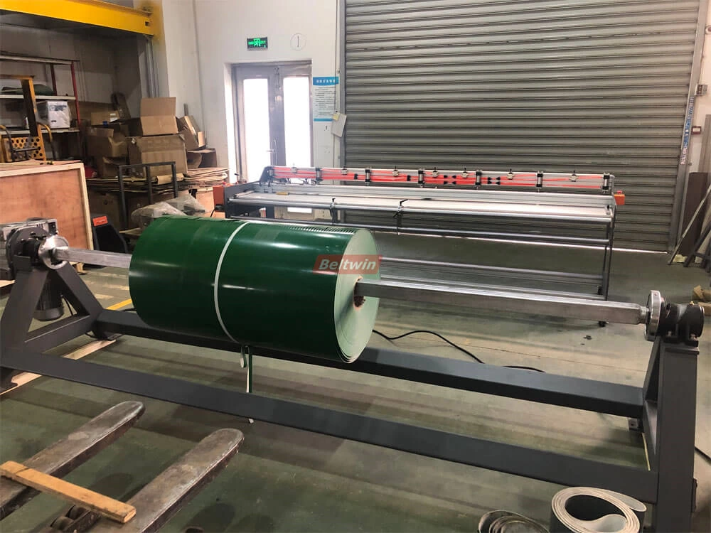 Намотчик конвейерной ленты из ПВХ ПУ