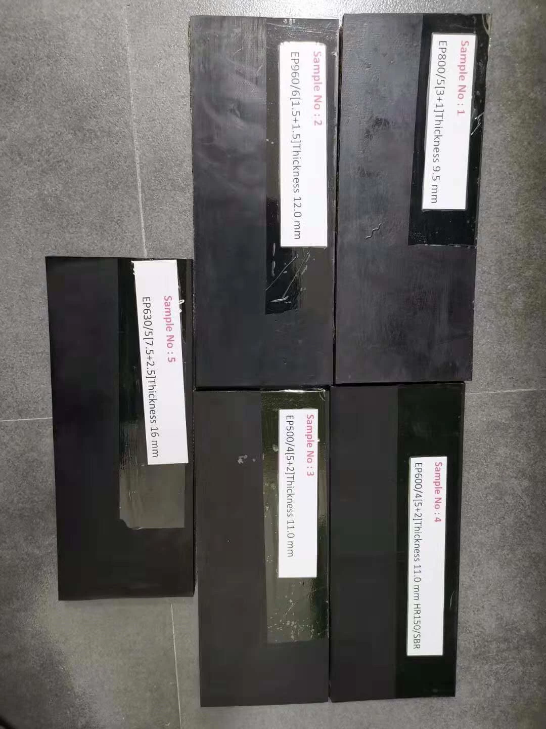 Сверление отверстий для перфорации резиновой конвейерной ленты EP