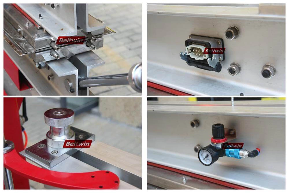 Алюминиевый сплав тела PVC PU пояса водяного охлаждения пресс PC2100-4200