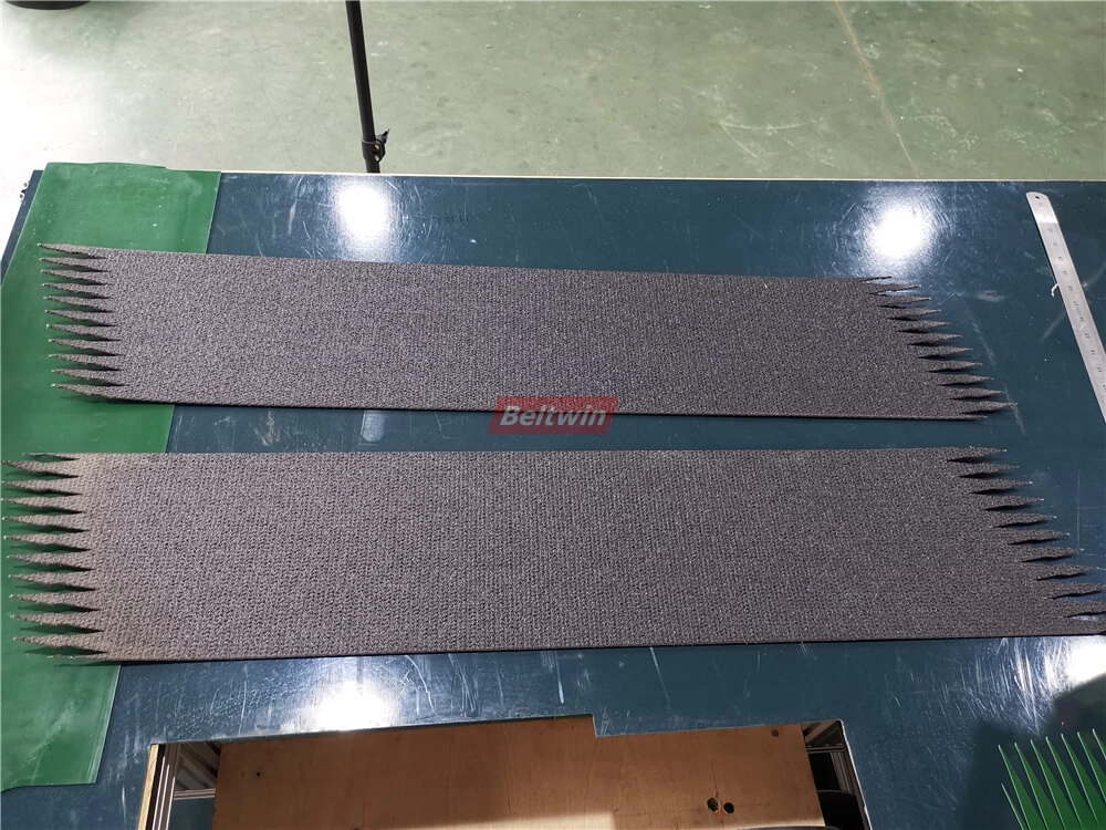 Как сращивать ленту ПВК прессом с воздушным охлаждением и автоматическим пальцевым перфоратором-2