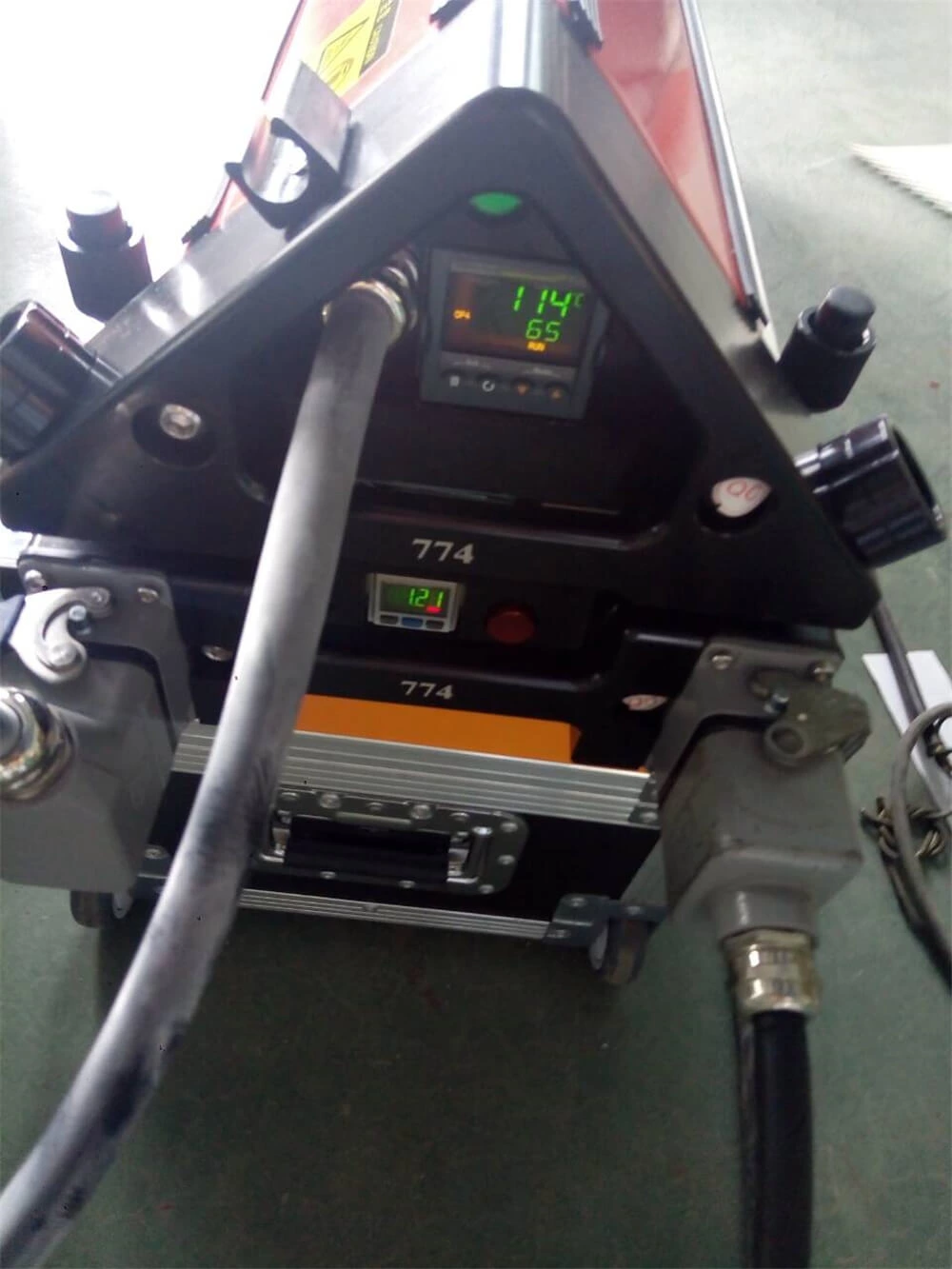 Доставка 2 шт. Пресс воздушного охлаждения PA1200 для соединения лент из ПВХ/ПУ