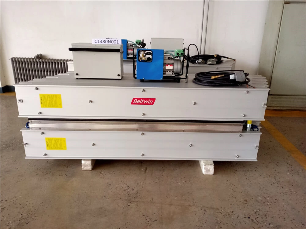 Доставка Два комплекта вулканизатора DSLQ-S 870x2100 мм в США (200 фунтов на квадратный дюйм, 22 градуса, можно использовать для ширины ремня 1800 мм)