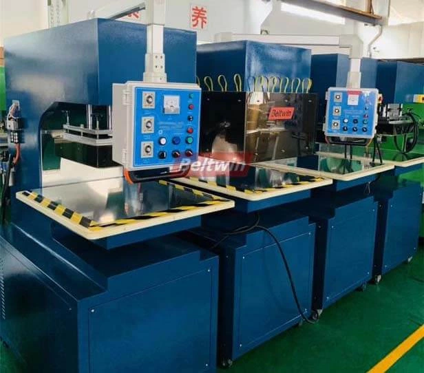 Высокочастотный сварочный аппарат QA-1000 для ременных V-образных направляющих/накладок/боковин