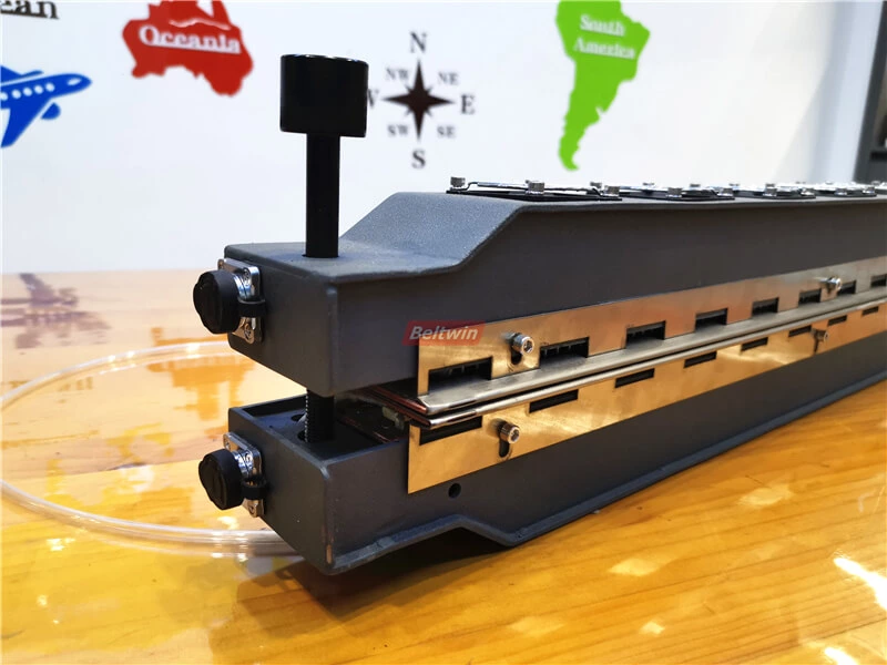 Видео работы пресса воздушного охлаждения 600*50мм