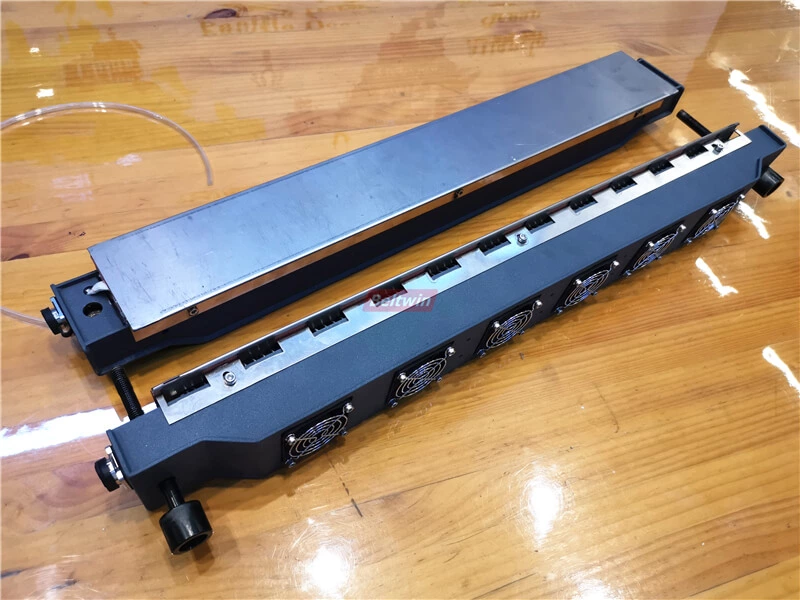 Видео работы пресса воздушного охлаждения 600*50мм