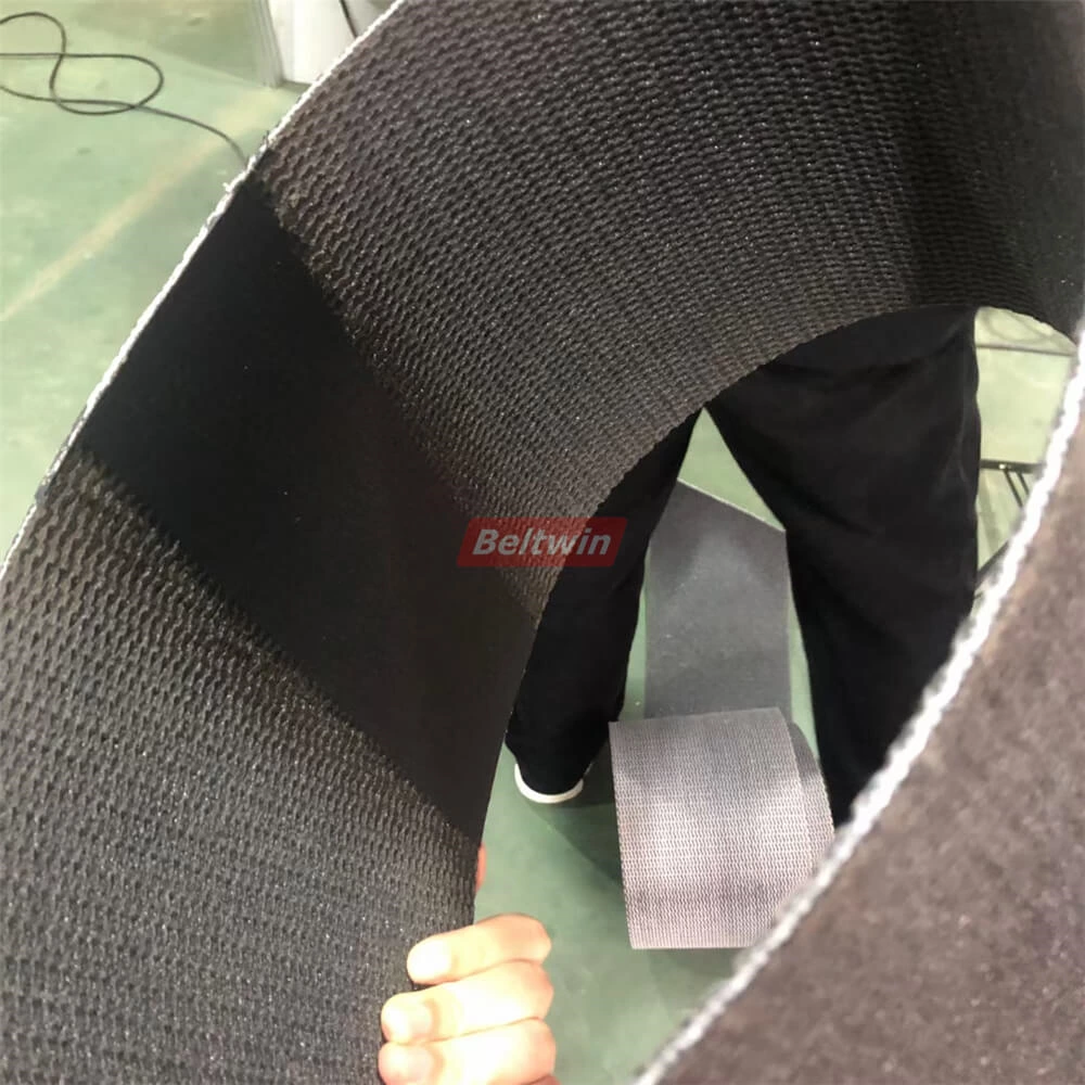 Как сращивать ленту ПВК на прессе с воздушным охлаждением и автоматическом пальцевом перфораторе-1