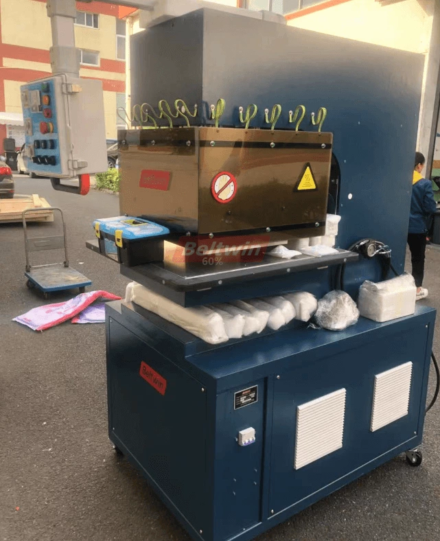 3 шт. пресс с воздушным охлаждением PA300/PA600/PA1500 + 12KW HF Machine + направляющая сварочная машина 1M Доставка в Германию