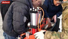 Обучение в Узбекистане для пневматического перфоратора