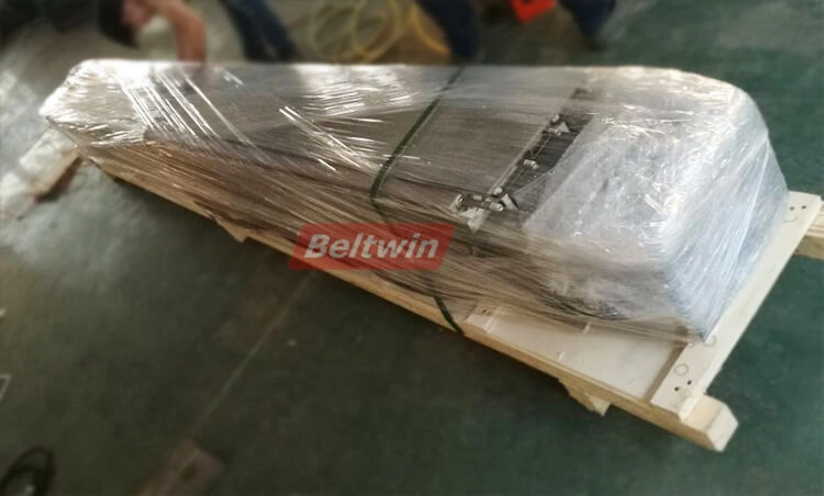 Пресс с водяным охлаждением Beltwin 3400x150 мм, доставка в Колумбию, эффективная длина: 3200 мм