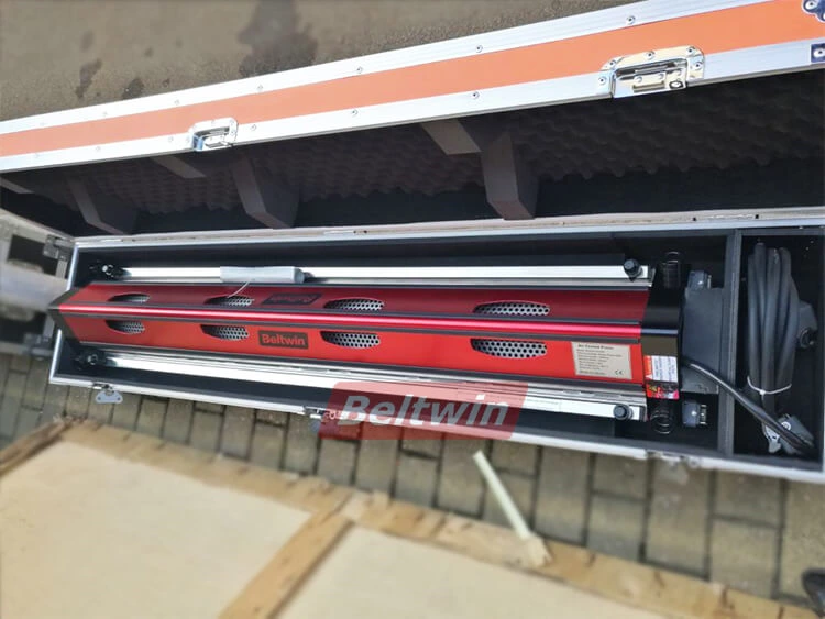 Доставка прессов с воздушным охлаждением и ручных перфораторов Beltwin в Новую Зеландию