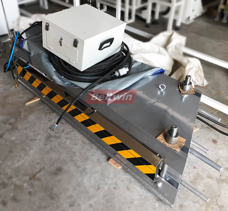 Вулканизатор рамного типа Beltwin из 2 частей для доставки ремня 1200 мм.