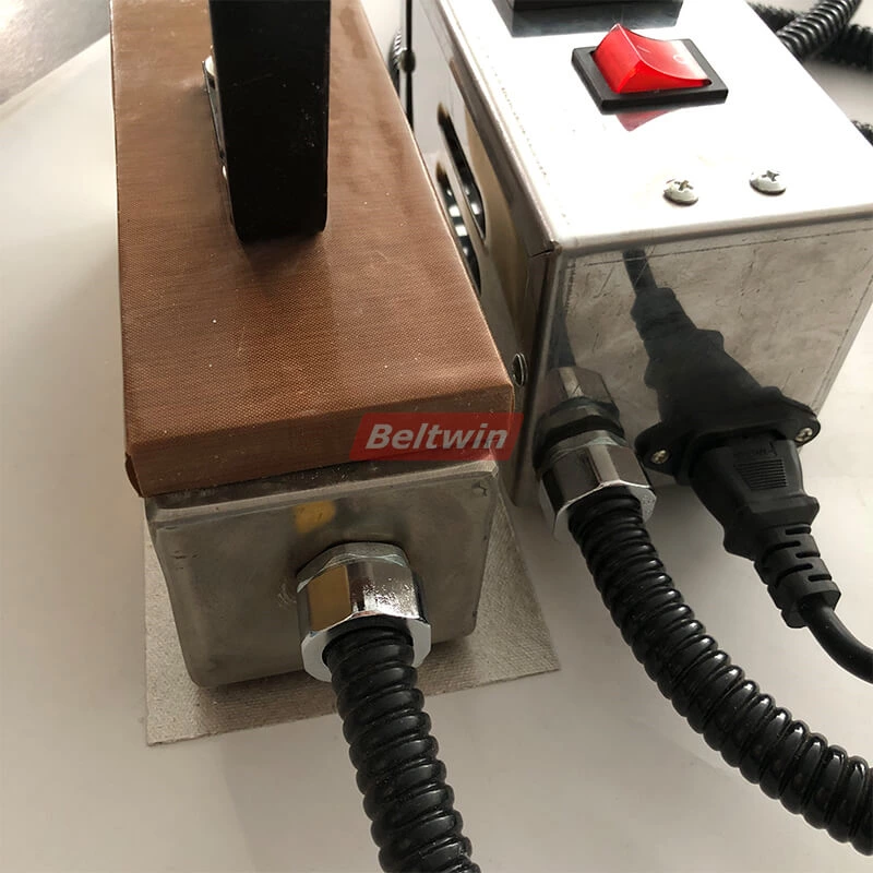 Портативный пресс для сварки лент с тефлоновым ремнем из ПТФЭ