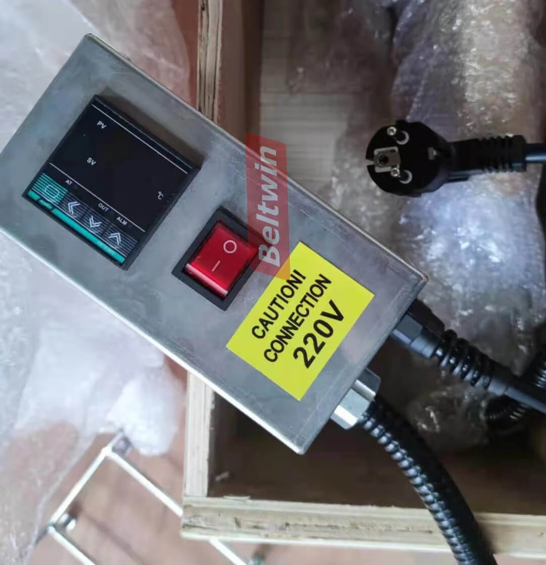 Портативный пресс для сварки лент с тефлоновым ремнем из ПТФЭ