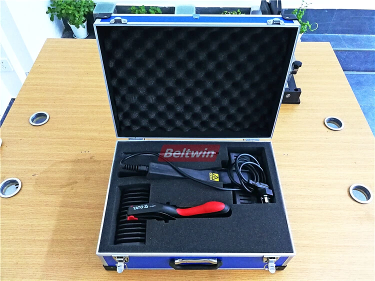 Пресс с нагревательным зажимом для тангенциальной ленты для сращивания металлов, машинной ленты, транспортной и технологической ленты