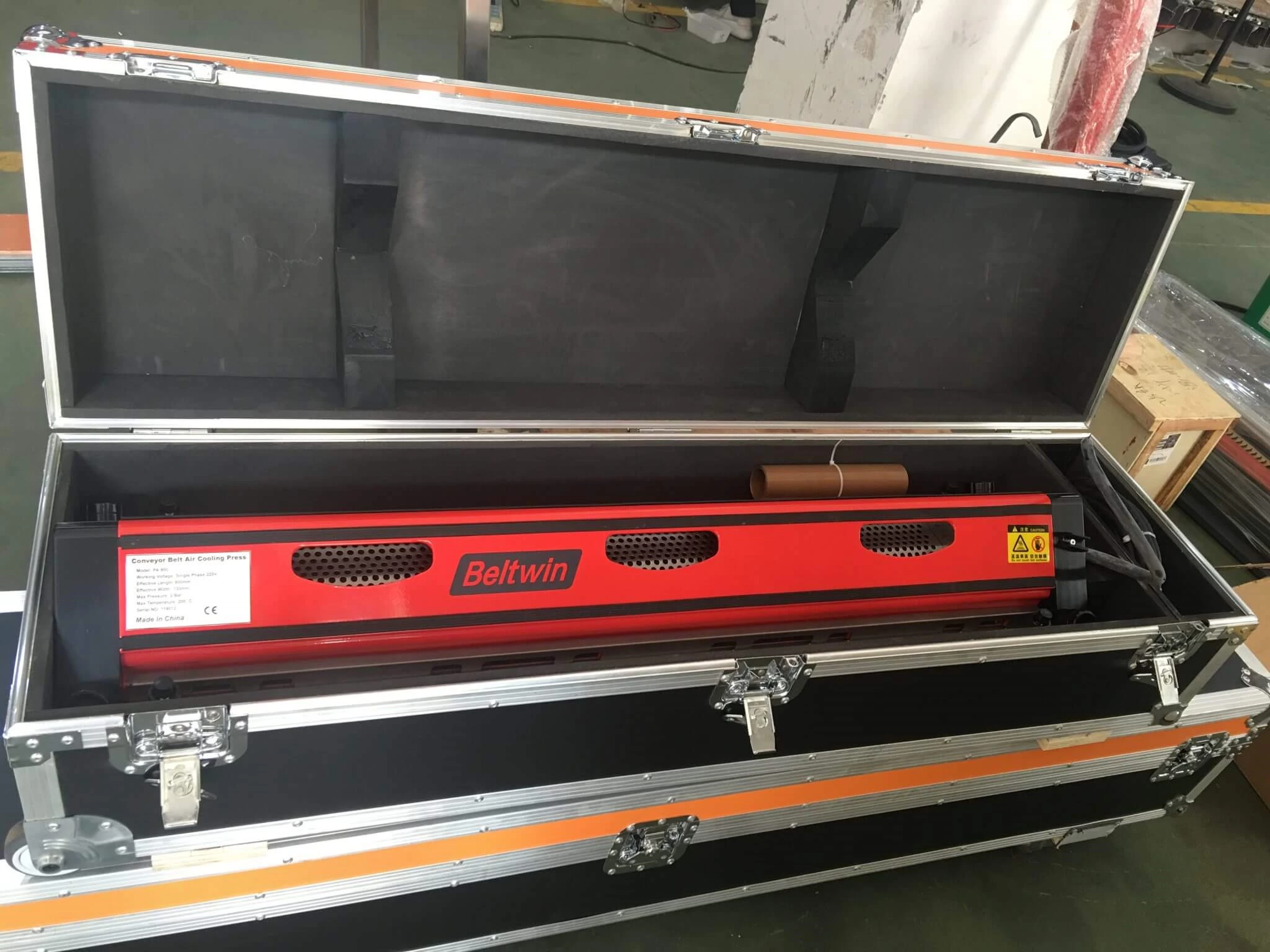 Доставка прессов воздушного охлаждения PA900 и PA1500 в Германию