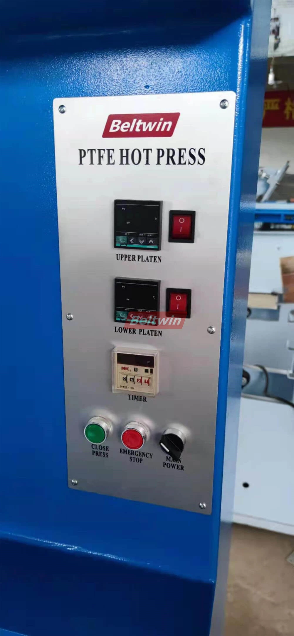 Сварочный пресс с тефлоновой лентой из ПТФЭ TW(STW)130-200