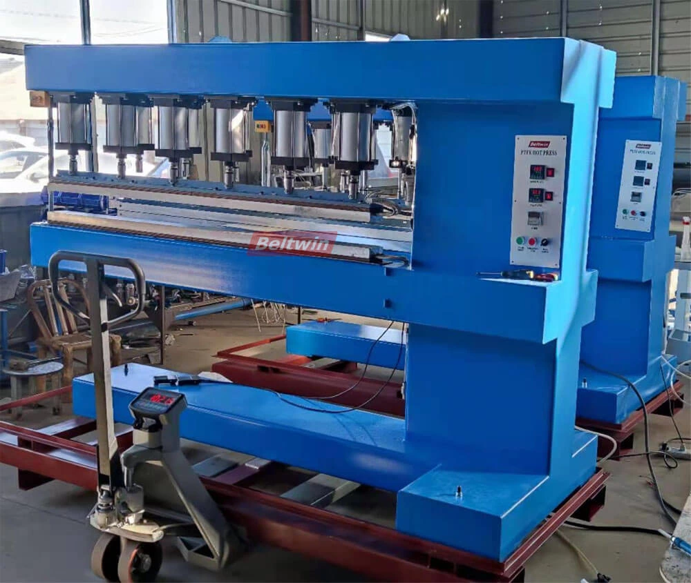 Сварочный пресс с тефлоновой лентой из ПТФЭ TW(STW)130-200