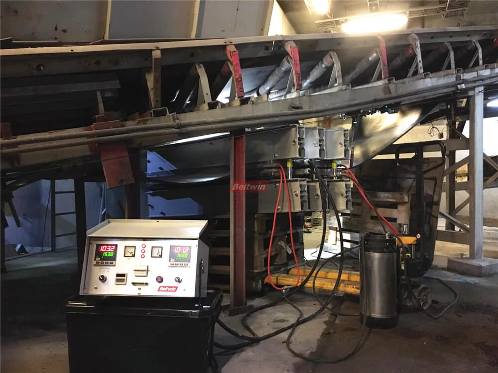 Вулканизатор с резиновой лентой в Норвегии