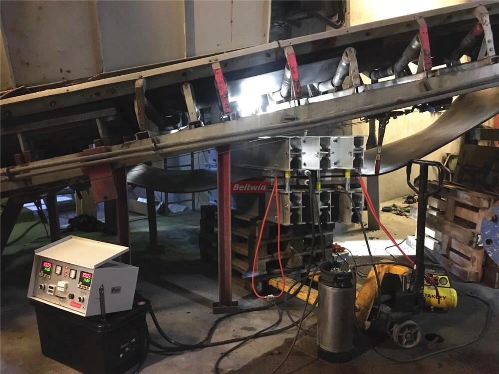 Вулканизатор с резиновой лентой в Норвегии