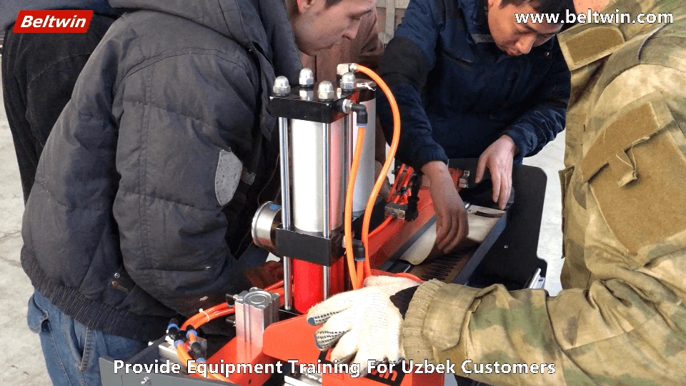 Обучение в Узбекистане для пневматического перфоратора