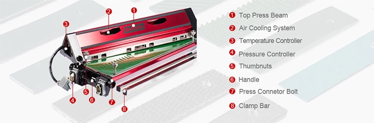 Однородный ПУ ремень / пресс для сращивания ремней с положительным приводом