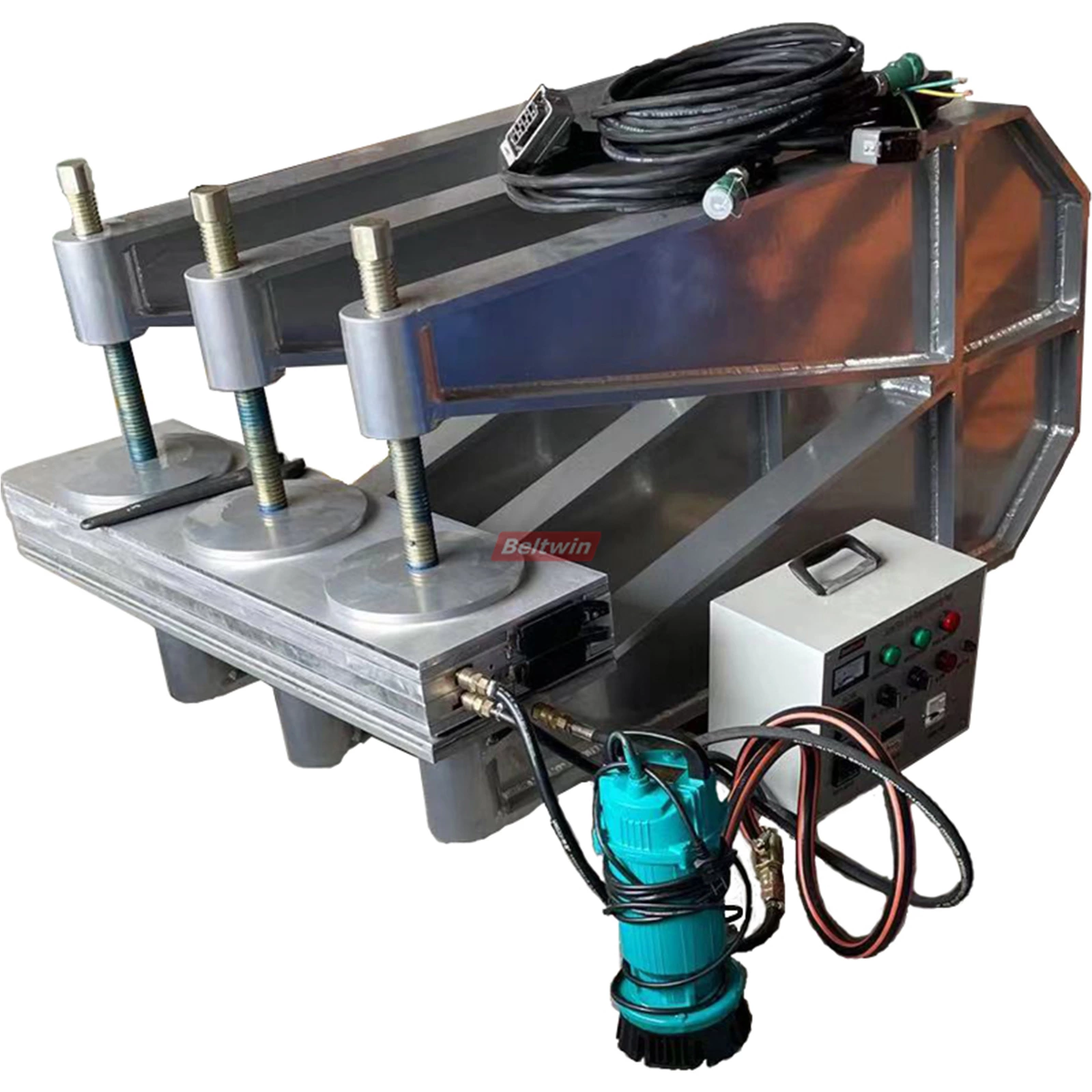 Вулканизаторы для ремонта C-образных зажимов DSLQ-RS | Вулканизационный ремонтный пресс для резиновой конвейерной ленты