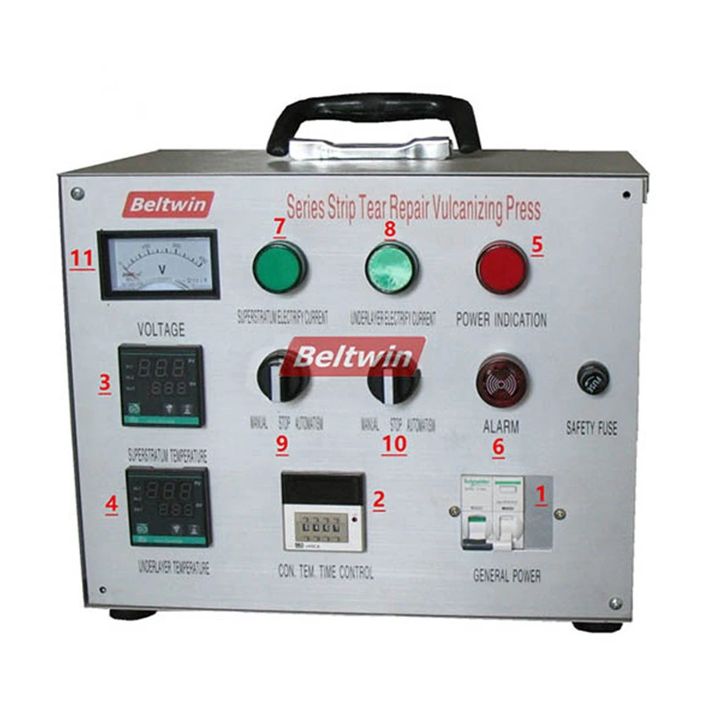 Вулканизаторы для ремонта C-образных зажимов DSLQ-RS | Вулканизационный ремонтный пресс для резиновой конвейерной ленты