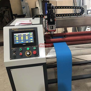 Сверление отверстий для перфорации резиновой конвейерной ленты EP