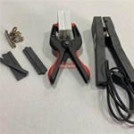 Пресс с нагревательным зажимом для тангенциальной ленты для сращивания металлов, машинной ленты, транспортной и технологической ленты