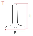 Зажим из ПВХ/ПУ /Боковая стенка /Направляющая