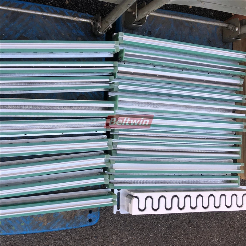 Формы направляющих, боковых стенок и профилей конвейерных лент для высокочастотной ленточной сварки