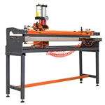 Пневматическая машина для пробивки пальцев на ремне из ПВХ и полиуретана TA1000-2100