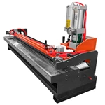 Пневматическая машина для пробивки пальцев на ремне из ПВХ и полиуретана TA1000-2100