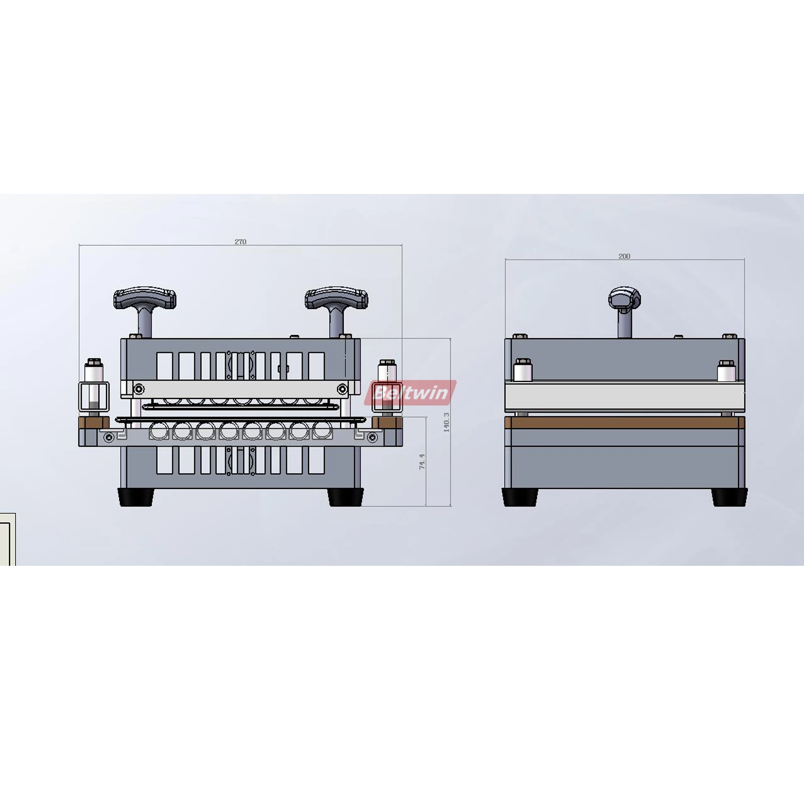 Beltwin Небольшой пресс воздушного охлаждения