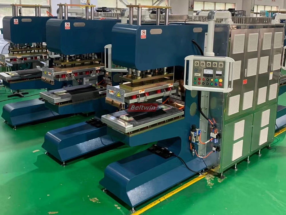 Высокочастотный сварочный аппарат мощностью 25 кВт для беговой дорожки, сращивания ремней из ПВХ и полиуретана и сварки Боковина зажима, направляющая