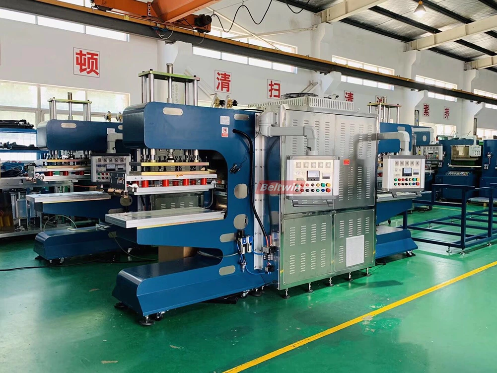 Высокочастотный сварочный аппарат мощностью 25 кВт для беговой дорожки, сращивания ремней из ПВХ и полиуретана и сварки Боковина зажима, направляющая