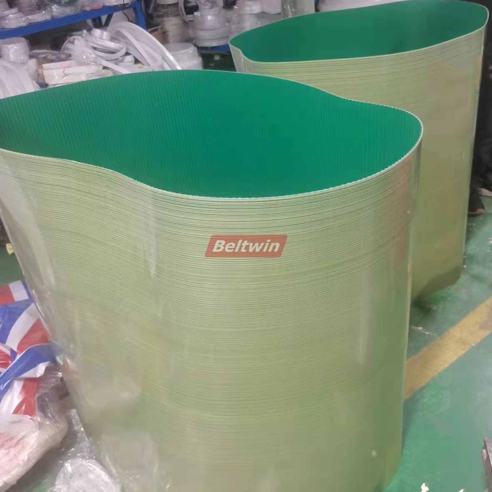 Суперширокий T10 PU тайминг-ремень с армированием из кевларовых нитей шириной 520/600/940/1500 мм.