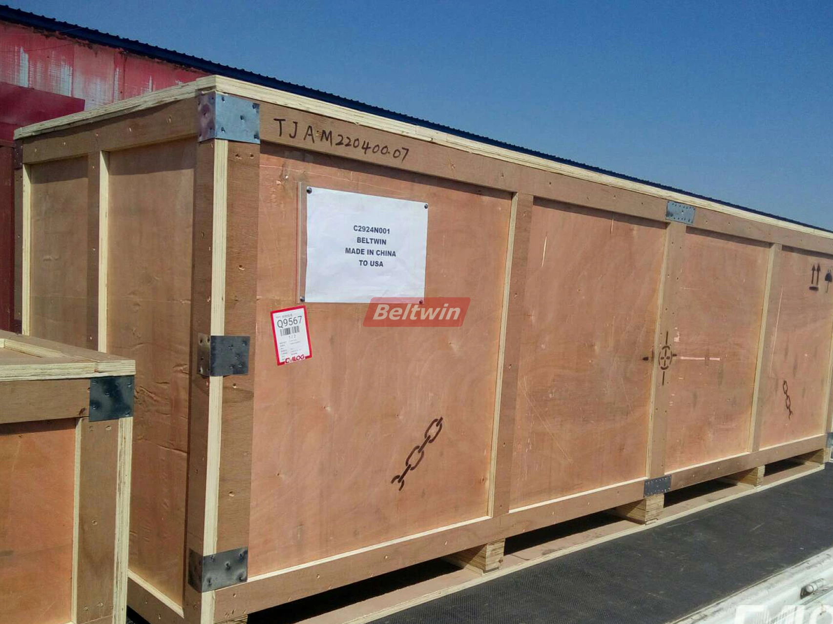 Дневник доставки (Вулканизатор DSLQ-S 3786 EB Beams в США) 2022.04.08