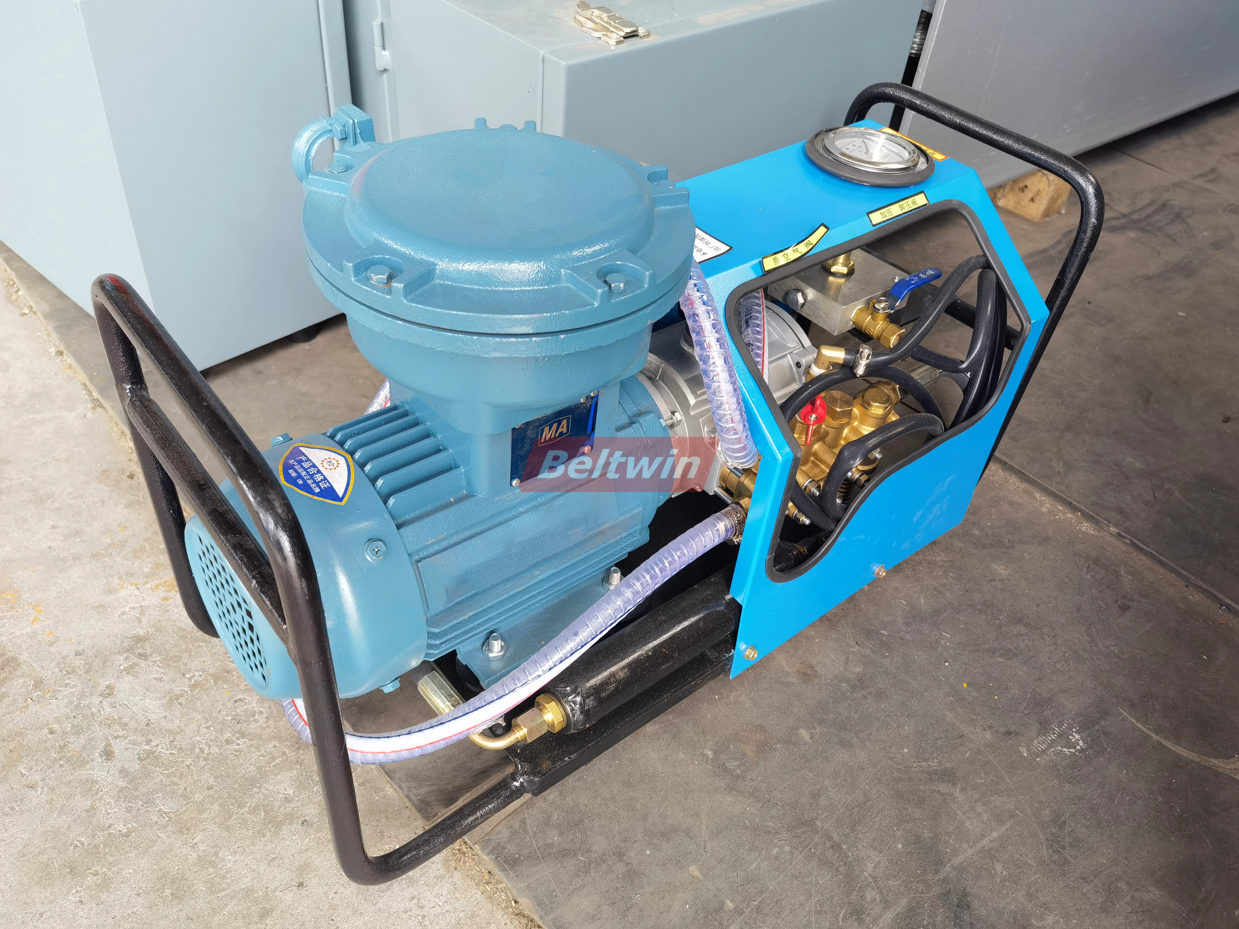 DSLQ Шахтный взрывозащищенный вулканизатор с резиновой лентой