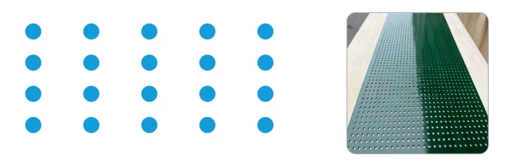 Машина для перфорации ленты ПВХ/ПУ TD1100-3200