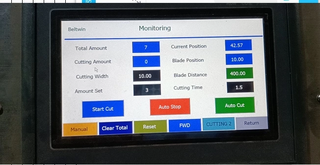 Автоматический резчик бесконечных ремней