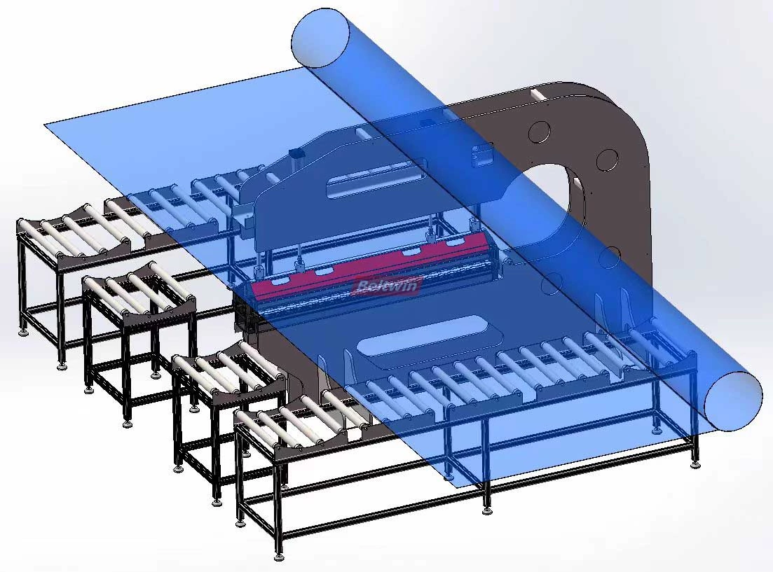 Воздушное охлаждая пресс сращивания продольно соединяя ленту транспортера PVC PU