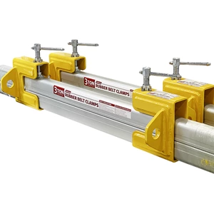 Зажимной зажим с фиксированной статической головкой для резиновой конвейерной ленты