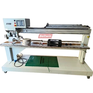 Машина для сварки поперечных V-образных направляющих для конвейерных лент из ПВХ и ПУ