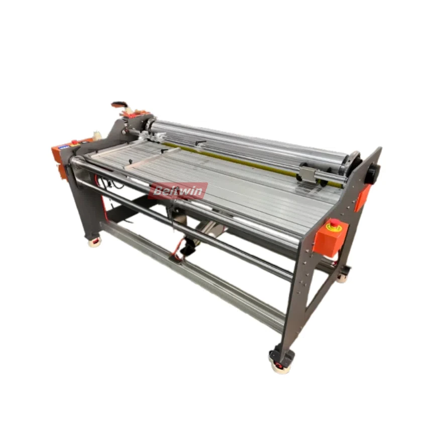 Industrial belt slitter for cutting PVC, PU, and homogeneous belts